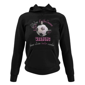 Stolze Fußballmama- Premium Hoodie Damen