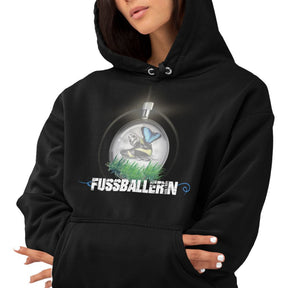 Fußballerin- Premium Hoodie Damen